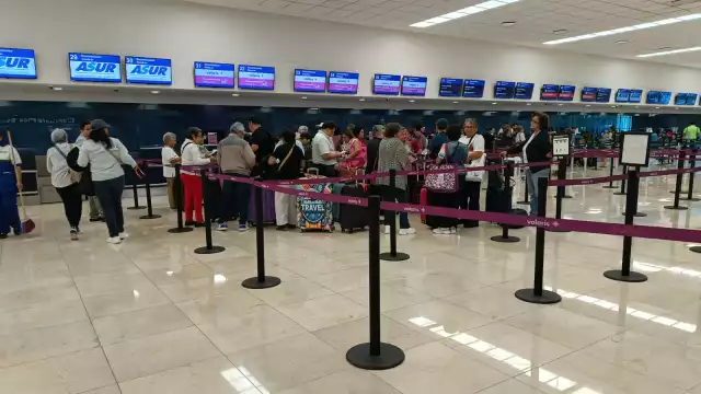 El aeropuerto de Mérida participa en el Simulacro Nacional