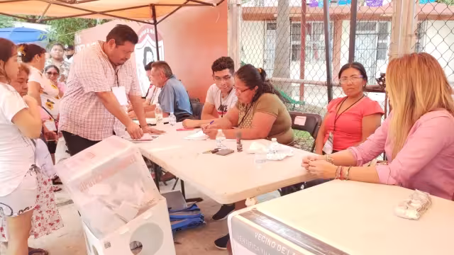 No se reportan disturbios en las casillas