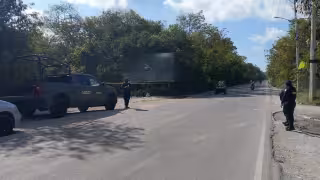 Hallan bolsas con restos humanos en Aldea Zamá