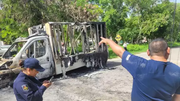 Un fallo en el motor provocó el incendio Un fallo en el motor provocó el incendio