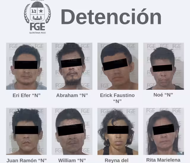 Desarticulan a un grupo criminal en Playa del Carmen