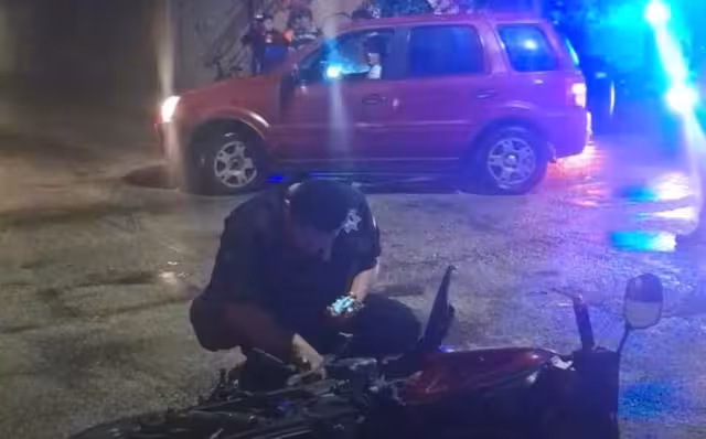 Choque en la calle 12 con 47 deja lesionados y daños materiales