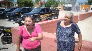 Los pobladores mostraron su molestia por el turismo electoral que fomentó la autoridad