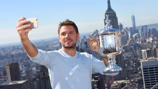 El suizo logró ganar el Abierto de Estados Unidos y dos más de los 'grandes'.