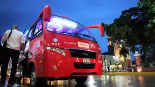 No había pasajeros a bordo del Turibús de Valladolid al momento del conato