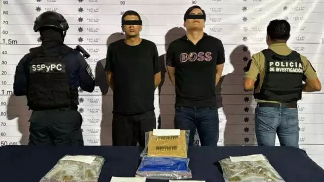 Los detenidos fueron Ángel Mohamedth “N”, de 24 años, y Luis Alberto “N”, de 25.