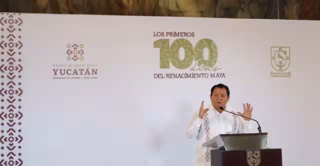 El gobernador Joaquín Díaz Mena cumple 100 días en el Gobierno de Yucatán