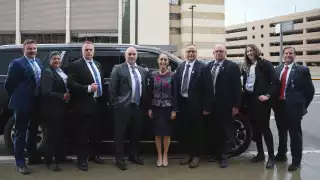 La presidenta pidió en nombre de México hacer un llamado a la paz en el Mundo.