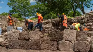 Acciones de salvamento arqueológico, en particular en el tramo 7, donde se encontraron más de 20 mil elementos
