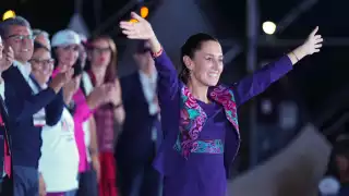 Claudia Sheinbaum se comprometió a trabajar junto a Joe Biden a beneficio de ambas naciones