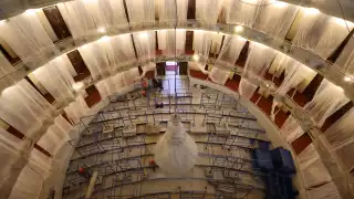 El Gobernador realizó un recorrido para conocer las obras de rehabilitación en el recinto