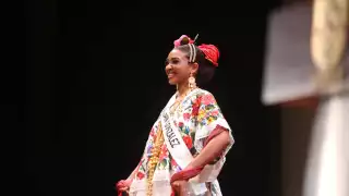 La yucateca quedó en octavo lugar como aspirante a Reina de Xmatkuil 2024
