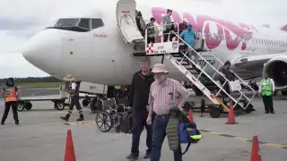 1,800 personas arribaron a Cozumel este sábado.