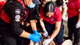 Accidente de tránsito en Playa del Carmen deja una mujer herida y un detenido