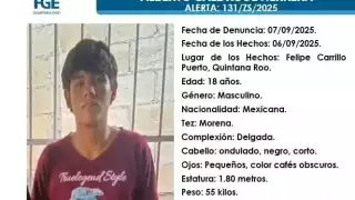 Alberto Gael X.H. se encontraba severamente golpeado