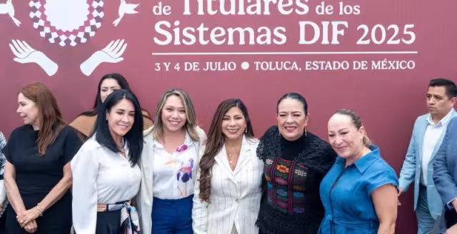 El anuncio fue durante la Reunión Nacional de Titulares de los Sistemas DIF 2025 celebrada en Toluca