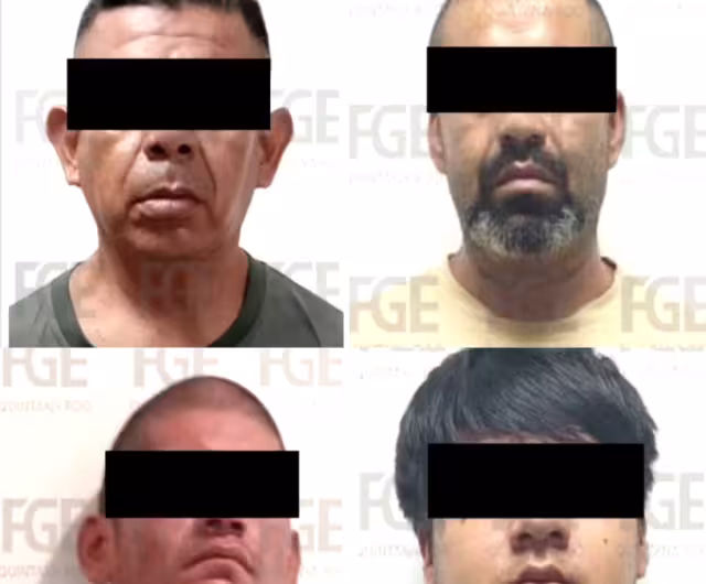 Al momento de ser detenidos, se encontraron dosis de presuntos estupefacientes