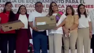 Quintana Roo invierte 71 millones para la educación; 1,600 escuelas y 381,995 estudiantes beneficiados de esta forma