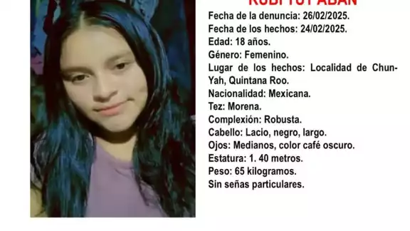 La joven había salido de su domicilio para realizar unas compras; desconocen su paradero