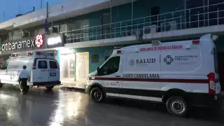 Los sobrevivientes iban en motocicleta, la cual quedó inservible; de Candelaria los llevaron a Campeche.