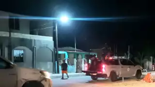 Elementos lo vieron pero se le escapó