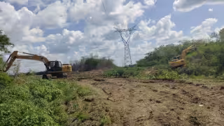 Invierten 12 millones de pesos en rehabilitar el dren Río Verde en Campeche