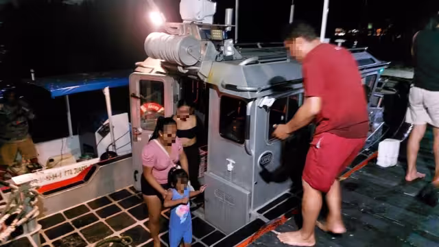 Una menor se encontraba entre las personas rescatadas