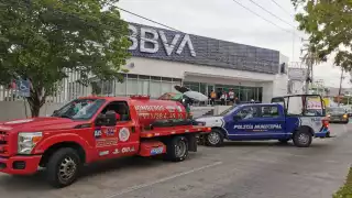 Falsa alarma de incendio moviliza a las autoridades en sucursal BBVA de Ciudad del Carmen