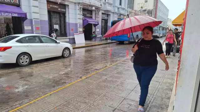 Las lluvias serán mayormentes fuertes en Yucatán este fin de semana