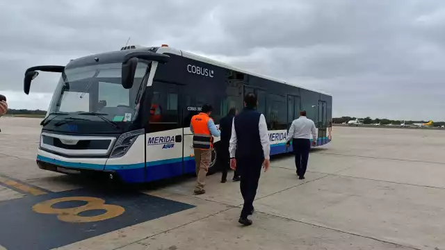 ASUR estrena un camión para brindar un servicio cómodo y seguro a quienes llegan o salen de la terminal