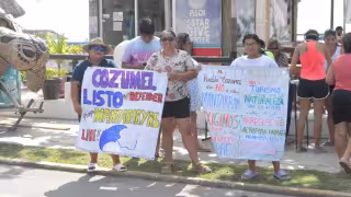 Ciudadanos logran anular permiso ambiental del muelle Cozumel