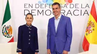 Pedro Sánchez confirmó en redes la buena relación con Claudia Sheinbaum Pardo.
