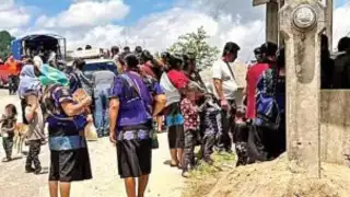 Habitantes de Pantelhó exigen cancelar elecciones extraordinarias por amenazas de grupos paramilitares