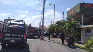 Incendio en el Hotel Jaguar movilizó a cuerpos de emergencia de Chetumal