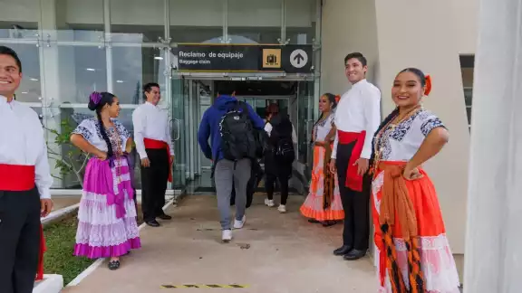 Campeche registra leve afluencia de turistas Campeche registra leve afluencia de turistas