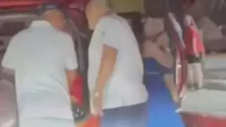 El incidente ocurrió ayer sábado en la noche