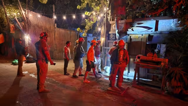 Poco antes de las 4 am comenzó el siniestro, del cual se desconocen sus causas de origen