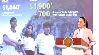 La Beca Universal de Educación Básica "Rita Cetina" es una prioridad para el gobierno de Claudia Sheinbaum.