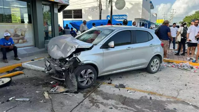 Solamente se registraron graves daños materiales