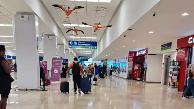 Se registraron varios vuelos retrasados por minutos en el aeropuerto de Mérida