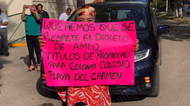 En las manifestaciones se expuso que más del 40% continúan sin título de propiedad