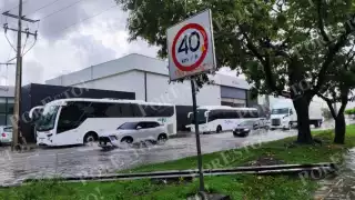 Las lluvias comenzaron desde la mañana, retomando su fuerza después del medio día