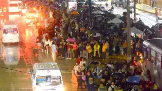 Fuertes lluvias causaron un caos en toda la ciudad de Cancún