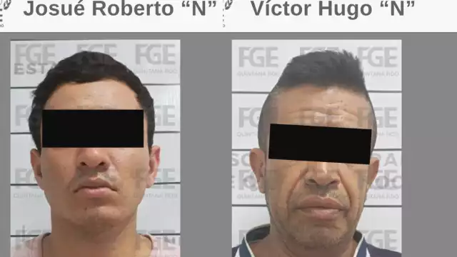Los acusados fueron identificados como Josué Roberto “N” y Víctor Hugo “N”
