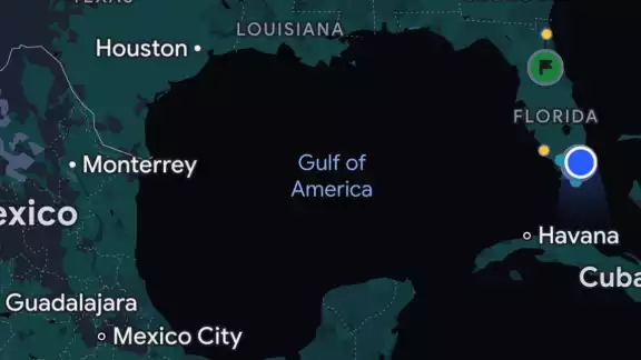 Google cambió el nombre del "Golfo de México" para el territorio estadounidense