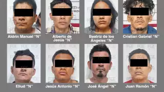 Vinculan a proceso a 11  integrantes de un grupo delictivo por homicidio en Cancún