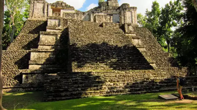 Las obras relacionadas al tren maya todavía siguen dando mucho por descubrir en Dzibanché.
