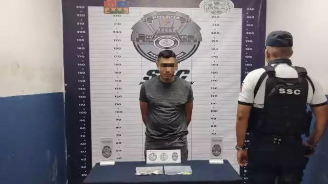 Víctor “N”, originario del Estado de México, fue puesto a disposición de las autoridades.