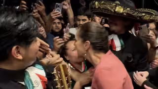 La presidenta llega a NY