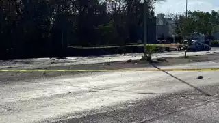 Fatal accidente en autopista de Playa del Carmen, deja tres personas sin vida